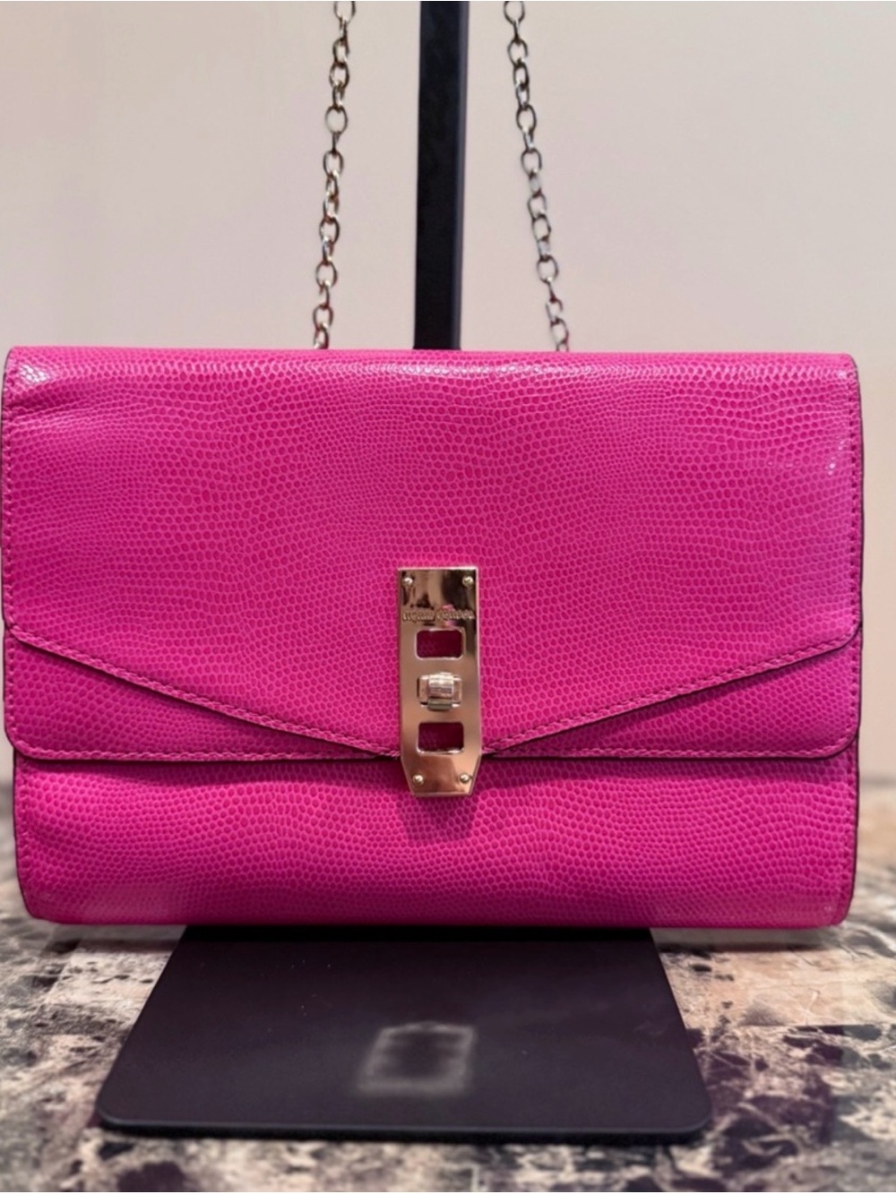 Henri Bendel Chain Crossbody Bag with Silver Hardware - Picture 3 of 15